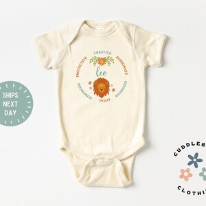 Leo Baby ONESIES® Brand Bodysuit - Astrology Zodiac Bodysuit - Horoscope Baby Gift - Moon Child - Baby Shower Gift - Leo Baby Gift
