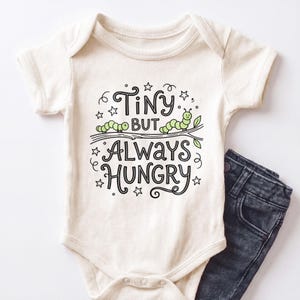 Tiny But Always Hungry Baby ONESIE® - Funny Caterpillar Cute Newborn Bodysuit