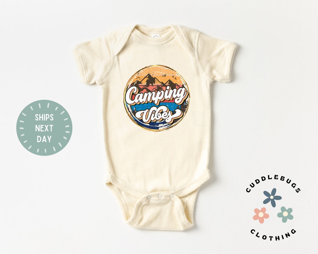 Camping Vibes Baby Onesies® Bodysuit Adventure Awaits Etsy