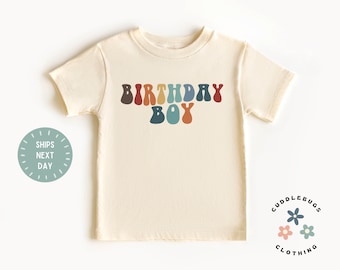 Birthday Boy Kids Shirt - Retro Birthday Boy Kids Tee - Toddler Boy Birthday - Birthday Shirt - Gift For Kids - Boy Birthday Gift - Boy Gift