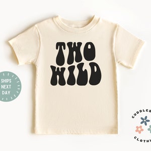 Two Wild Birthday Shirt - Second Birthday Shirt - Birthday Boy - Birthday Girl - Birthday Party Shirt Unisex - Gift For Boy - Gift For Girl