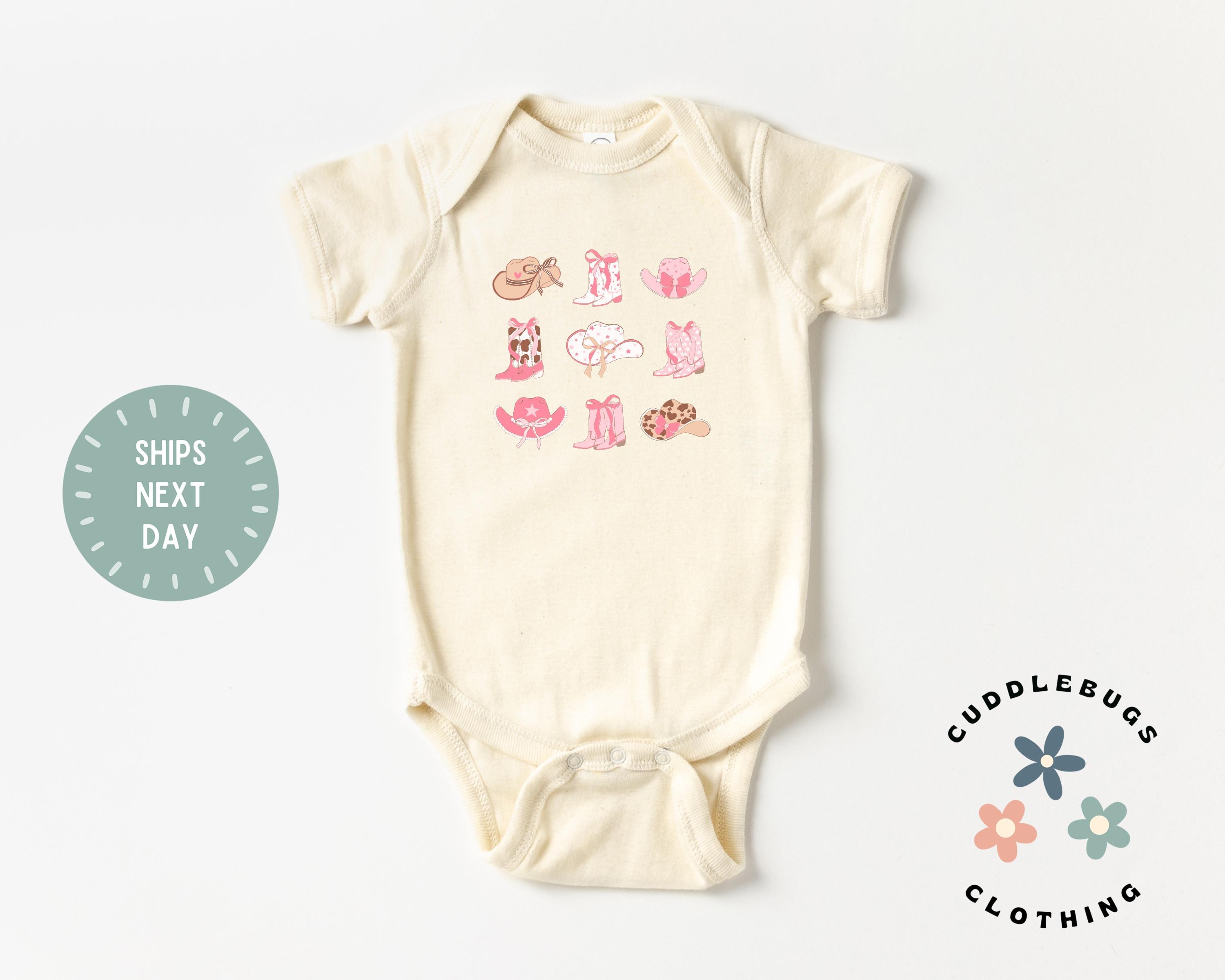 Cowgirl Baby ONESIES® Bodysuit - Cute Western Baby - Baby Girl Gift - New Baby Girl - Newborn Girl - Farm Baby - Country Baby - New Mom Gift