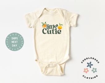 Little Cutie Baby ONESIES® Bodysuit - Fruit Baby Bodysuit - Foodie - Baby Shower Gift - New Baby Gift - New baby Girl Gift - New Baby Boy