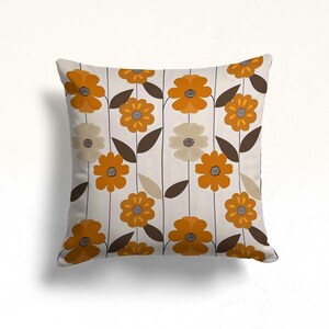 Retro Shapes Pillow Cover, Retro Pillow case, Pillow Cover, Decorative Pillow Cover, 70&#39;s Cushion Cover,Retro Patterned pillow