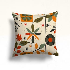 Abstract Pillow Cover, Sunset View Pillowcase, Abstract Modern Style Throw, Modern & Boho Throw Pillow, Mountain Pattern Pillow
