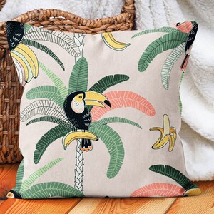 Bonita funda de almohada para niños con temática de animales de safari, bonita funda de almohada con estampado de animales salvajes, funda de almohada para habitación de niños, funda de almohada para habitación de bebé