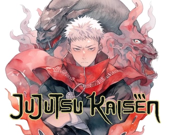 3 Itadori Yuji PNG, Itadori Yuji Poster,  Jujutsu Kaisen poster, Jujutsu Kaisen Watercolor, Gojo Satoru Poster, Sukuna Poster, Megumi Poster