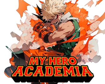 3 Bakugo Watercolor, Bakugo Clipart, Bakugo Poster, Bakugo PNG, My Hero Academia Poster, My Hero Academia Png, My Hero Academia Clipart.