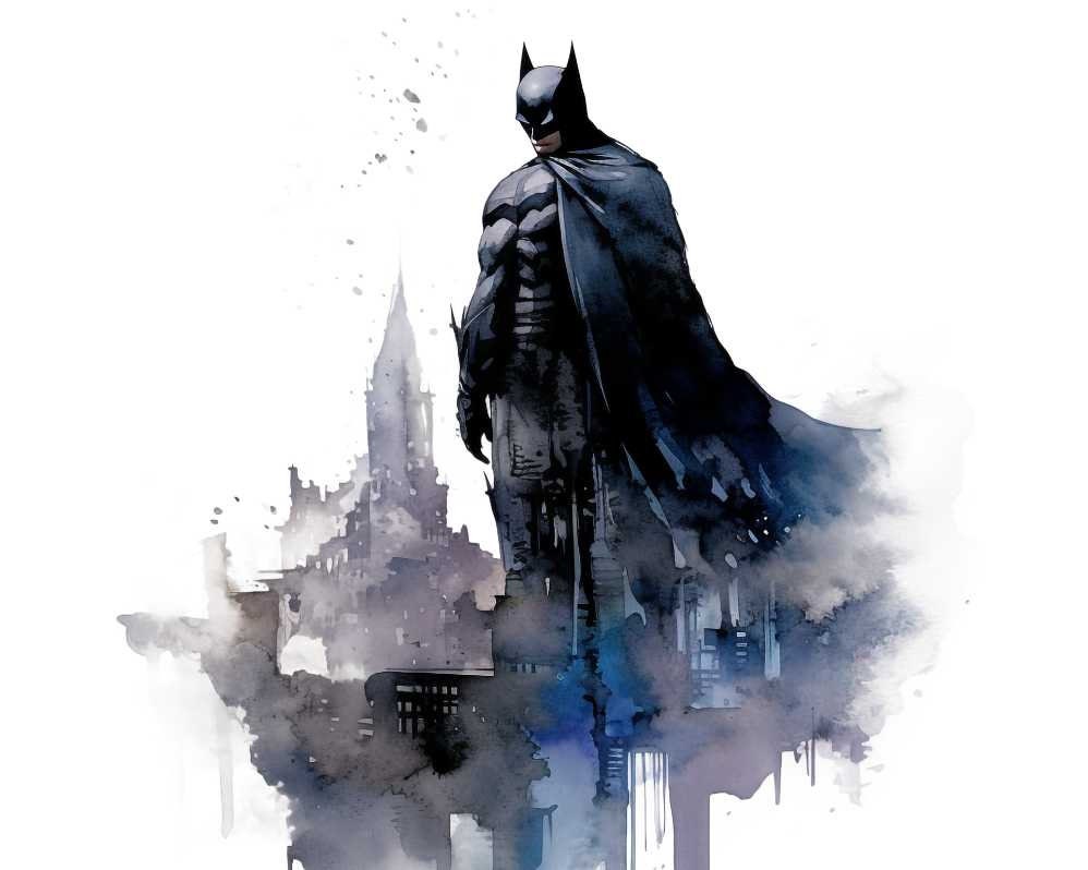 Set of 6 Transparent Background PNG, Gotham City Skyline Clip Art ...