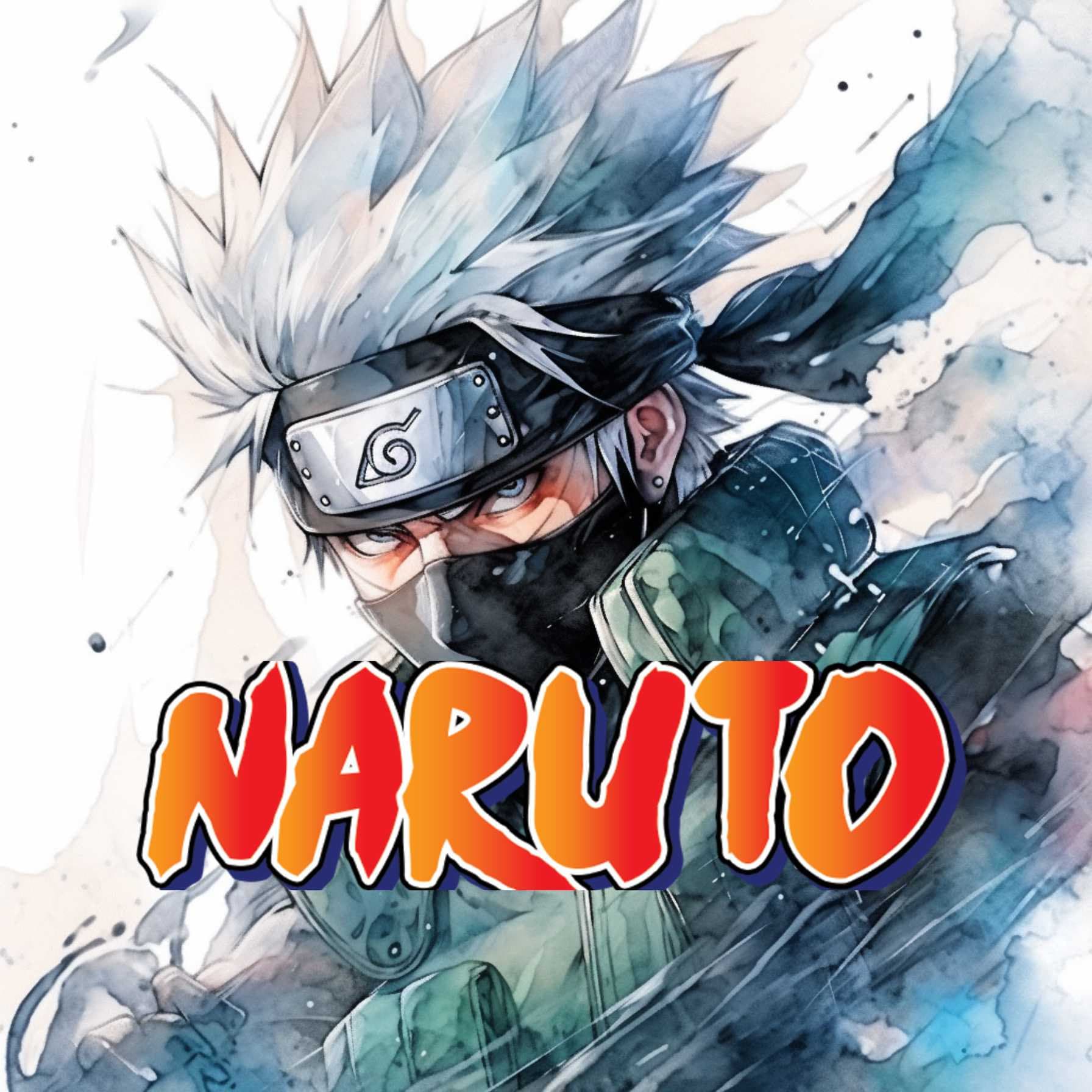 Kakashi Hatake Face Naruto Shippuden New Custom Silk Poster Print Wall  Decor 20 x 13 Inch