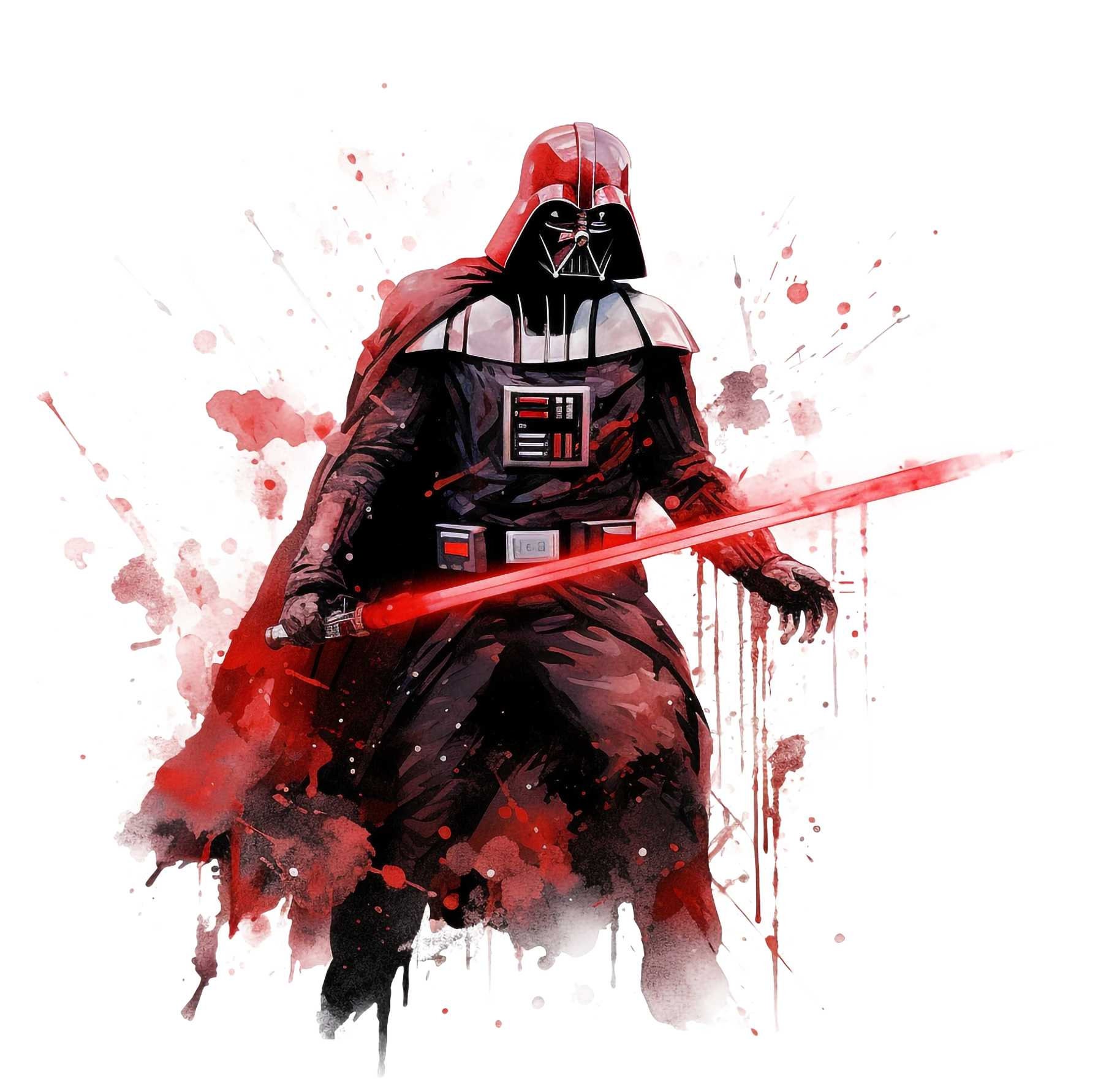6 Darth Vader Clipart Darth Vader Poster Darth Vader Print - Etsy