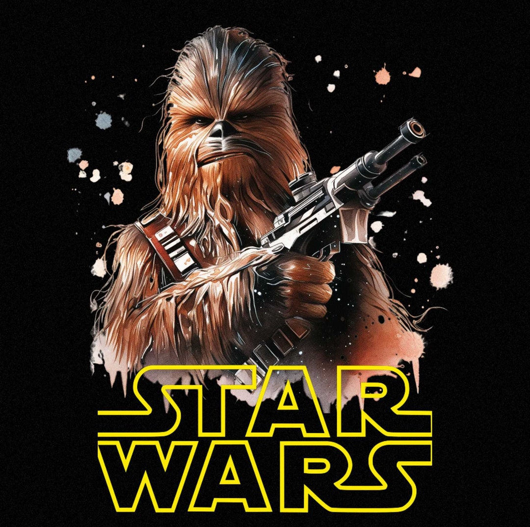 4 Chewbacca Clipart, Chewbacca Poster, Chewbacca Print, Chewbacca ...
