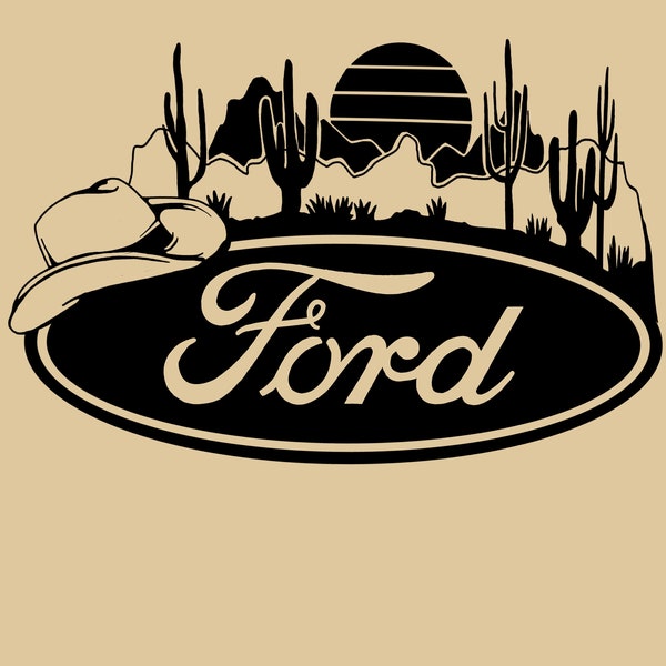 Ford Decal western