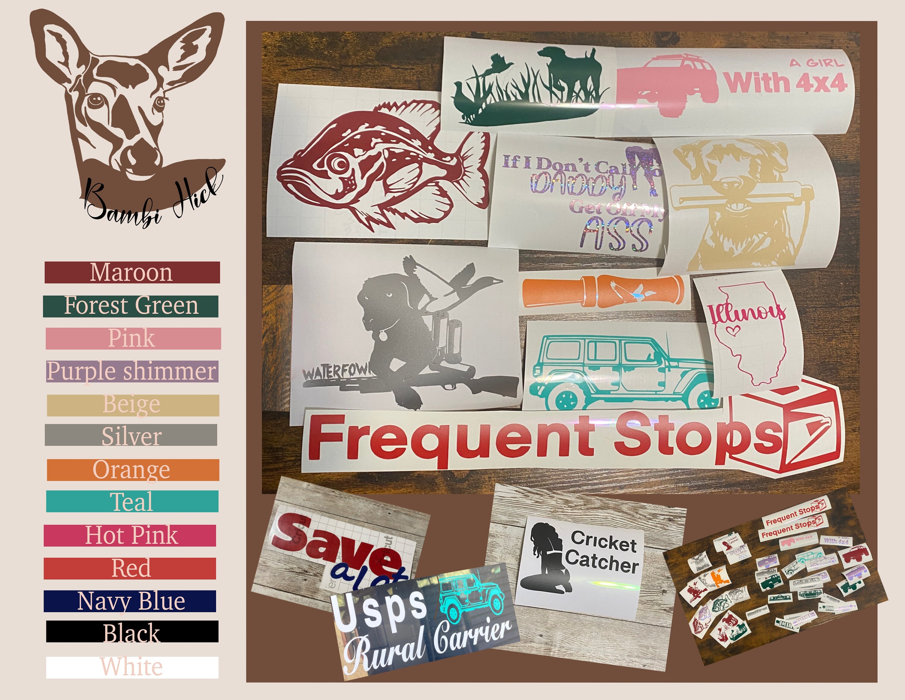 Jeep Duck Decal Etsy