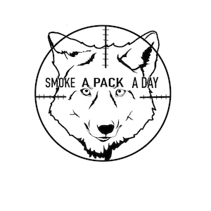 Coyote decal