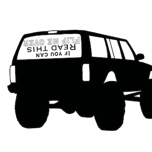 Jeep Cherokee if you can read this