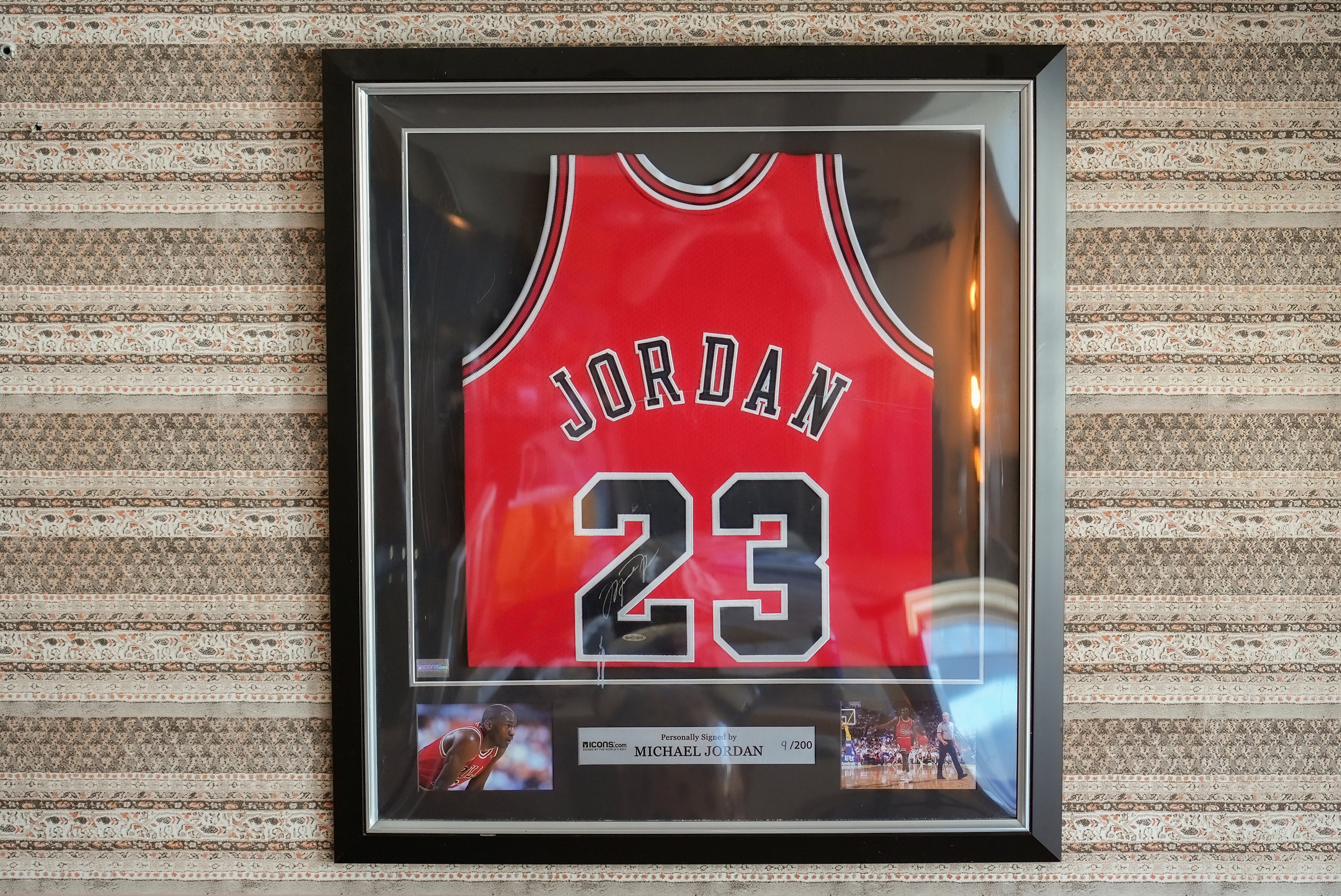 Michael Jordan Jersey Signed 