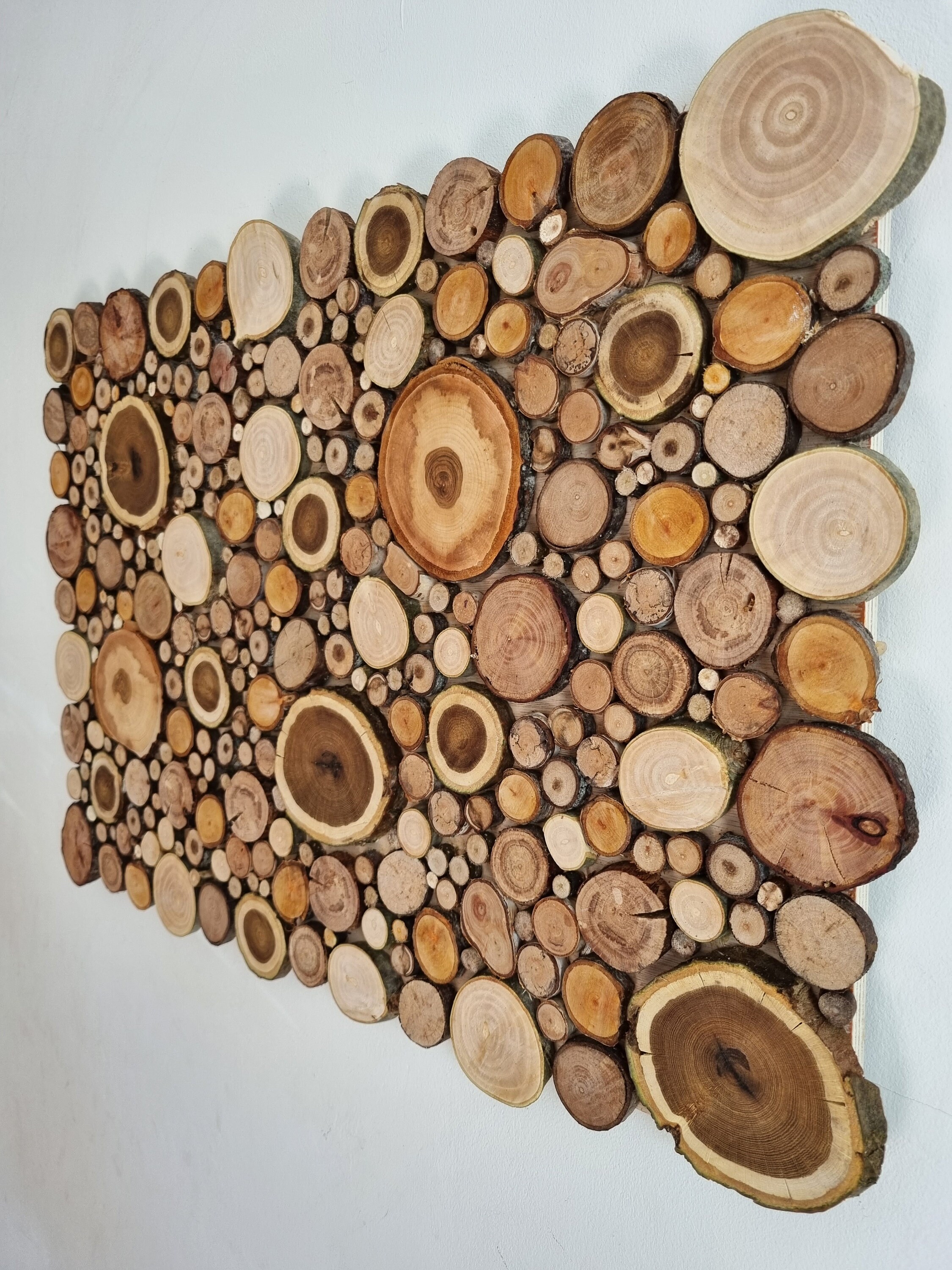 Log Wall Art Wood Wall Art Log Slice Wall Art. Bespoke Etsy