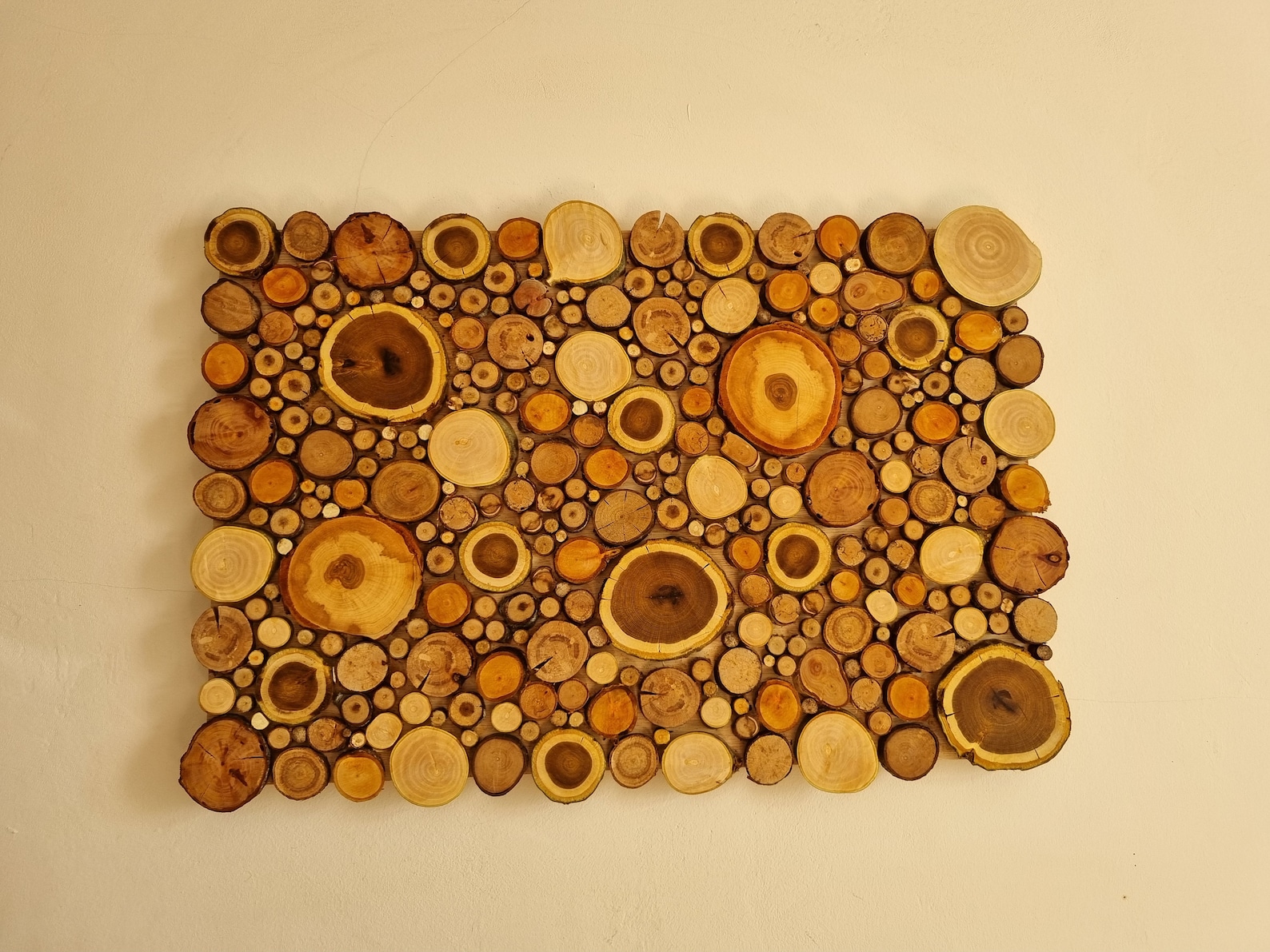 Log Wall Art Wood Wall Art Log Slice Wall Art. Bespoke Etsy
