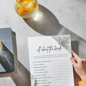 Cute Bridal Shower Games Digital Download