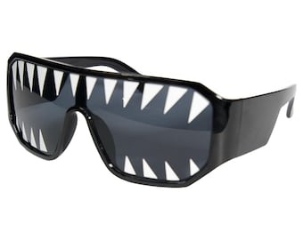 Officially Licensed Macho Man Sunglasses - Shark Teeth