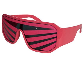 Officially Licensed Macho Man Sunglasses - Pink Lines