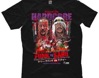 Sabu - Terry Funk vs. Sabu - King of the Hardcore T-Shirt