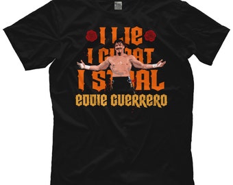Eddie Guerrero - T-shirt rétro Eddie Guerrero