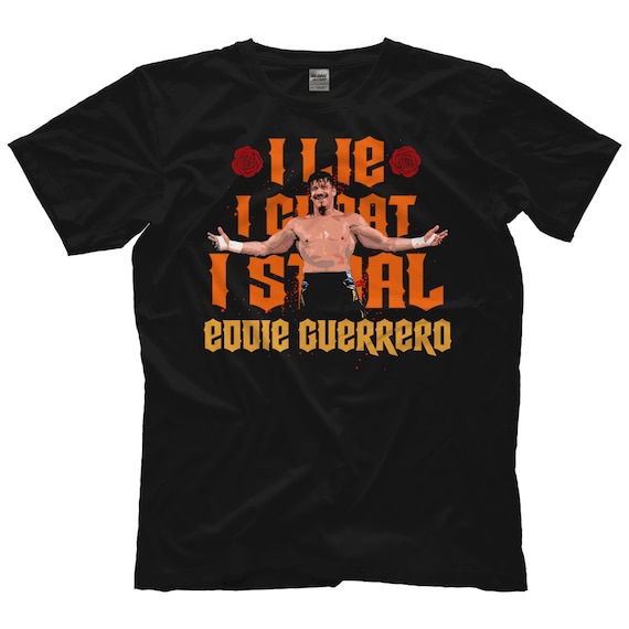 Eddie Guerrero - Eddie Guerrero Retro T-shirt - Etsy