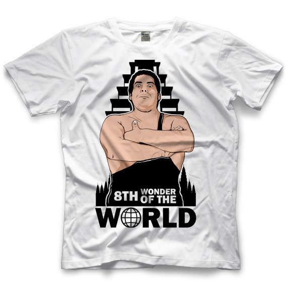 Andre the Giant - 8th Wonder of the World T-shirt - Etsy