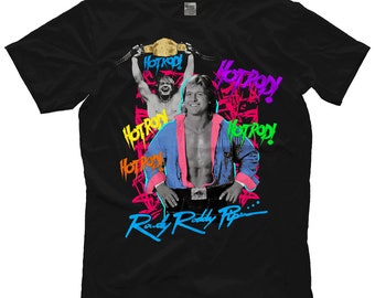 Rowdy Roddy Piper - Camiseta retro de Piper