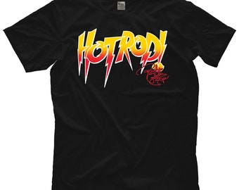 Rowdy Roddy Piper - Camiseta de la firma Hot Rod