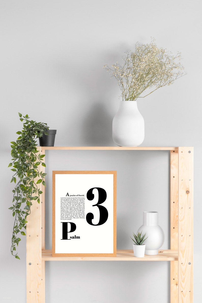 97 Decor Christliches Blumenposter Set – 6 Drucke, 20,3x25,4 Cm, Mit Bibelversen & Gottesnamen