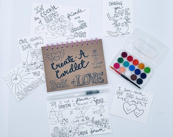 Kit de acuarela Libro del Amor 1ª Edición