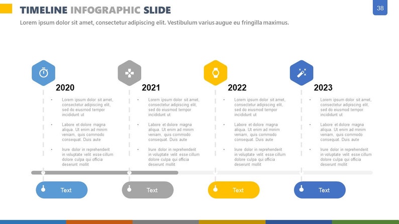 70 Colourful Infographic Timeline - Etsy