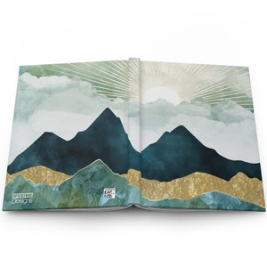 Mountain Sunrise Journal: Nature Lover's Writing Notebook
