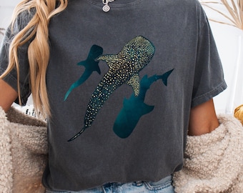 Whale Shark T-Shirt | Ocean Wildlife Graphic Tee | Marine Life T-Shirt | Sea Creature Shirt