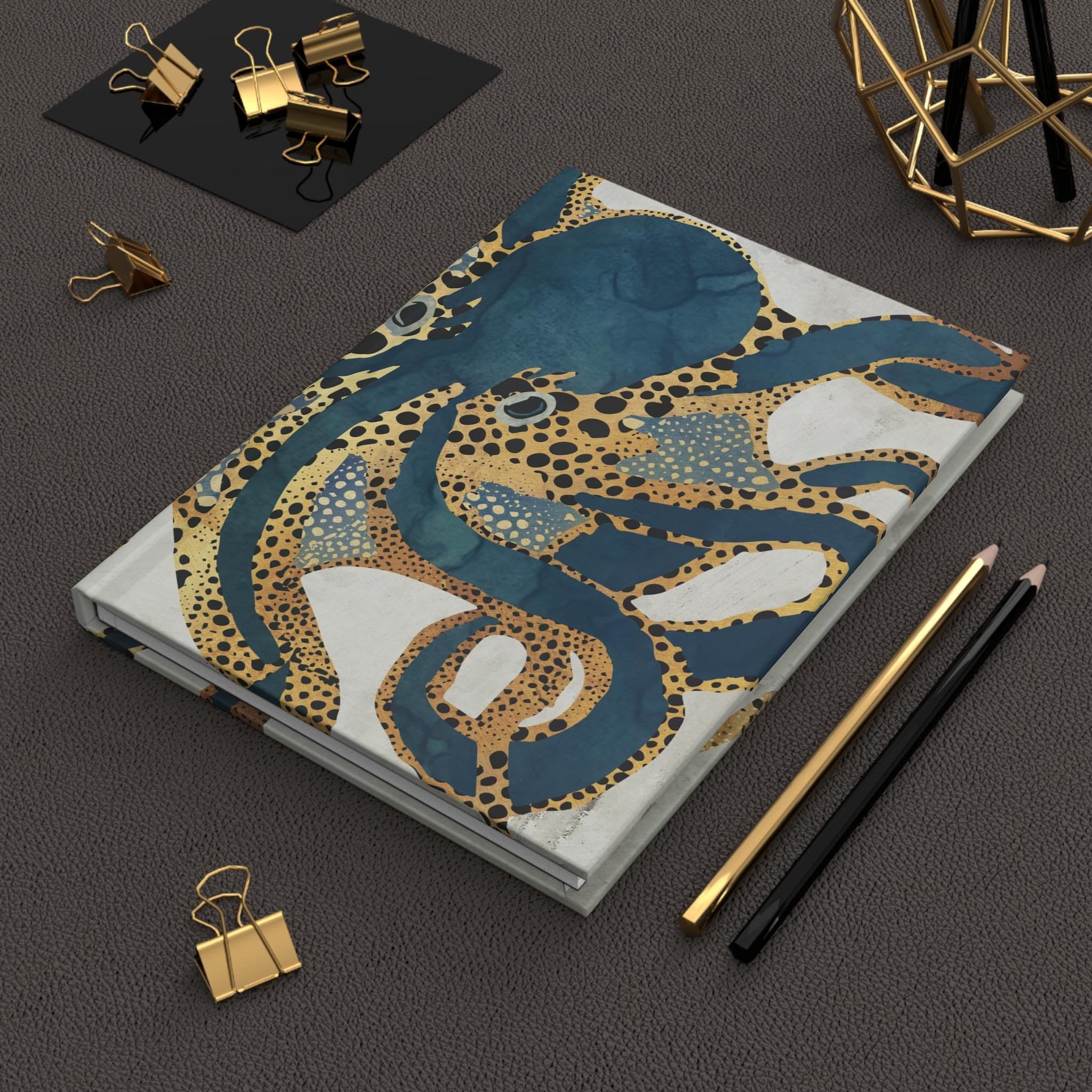 Nature-inspired Octopus Journal - Beautifully Crafted Notebook for Sea ...