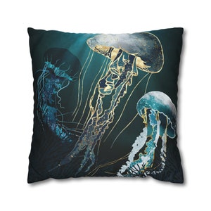 Jellyfish Pillow - Etsy