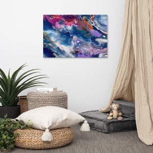 Rainbow Palette Canvas Print