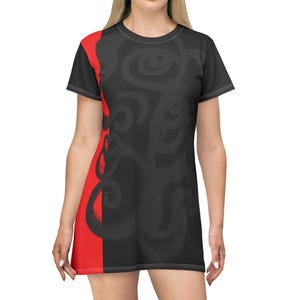 Cool Abstract Tee Shirt Dress
