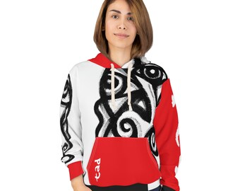 Picasso Style Unisex Pullover Hoodie by Tad Art