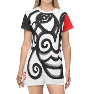 Picasso Style T-Shirt Dress by Tad Art
