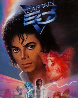 Michael Jackson Captain EO Poster, 1986, Vintage Disneyland Poster