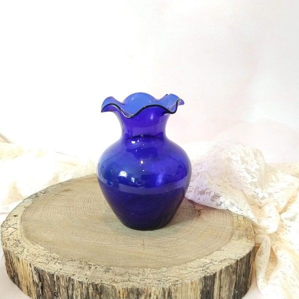 Cobalt Blue Vases Etsy