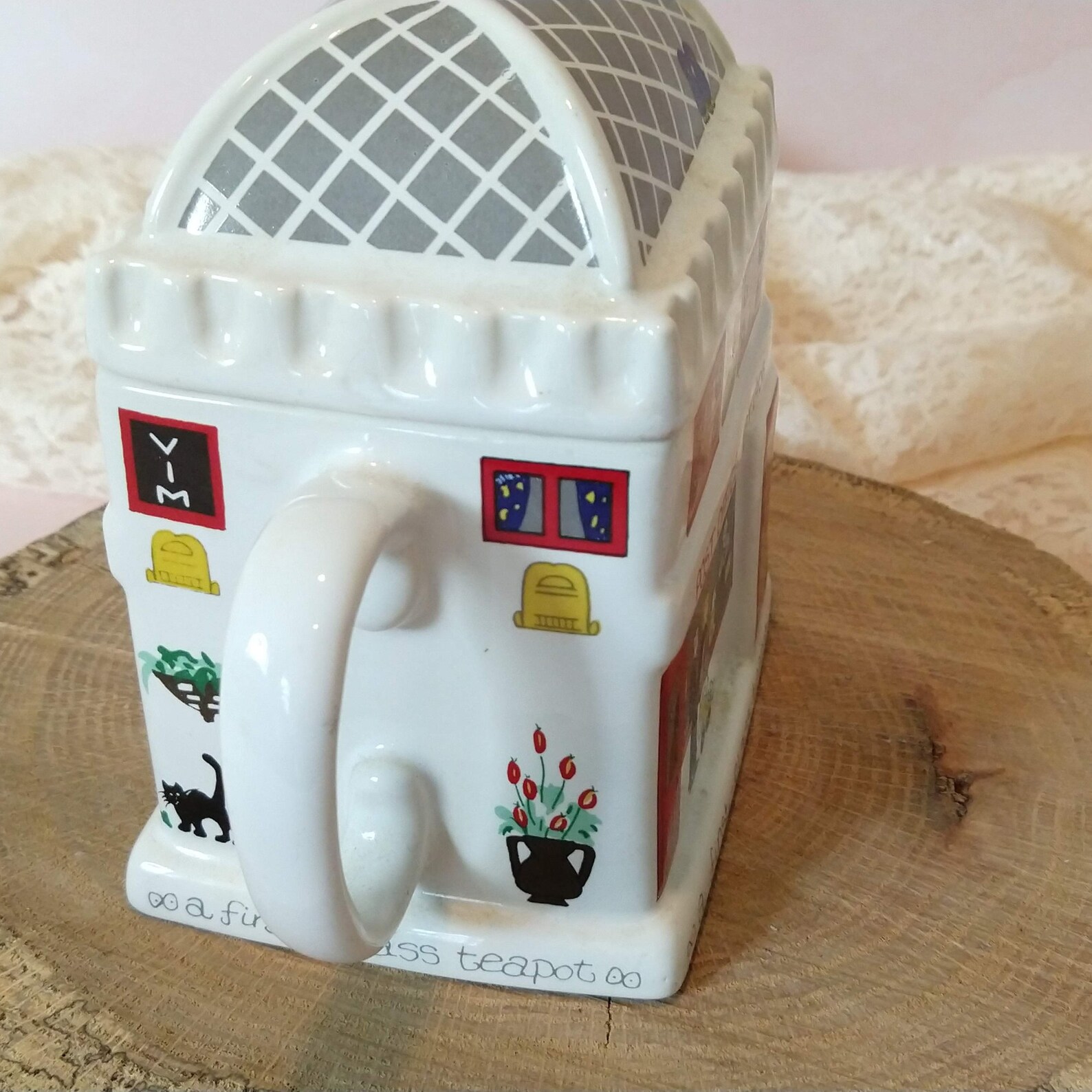 Wade England English Life Teapots Post Office Teapot With Lid Etsy