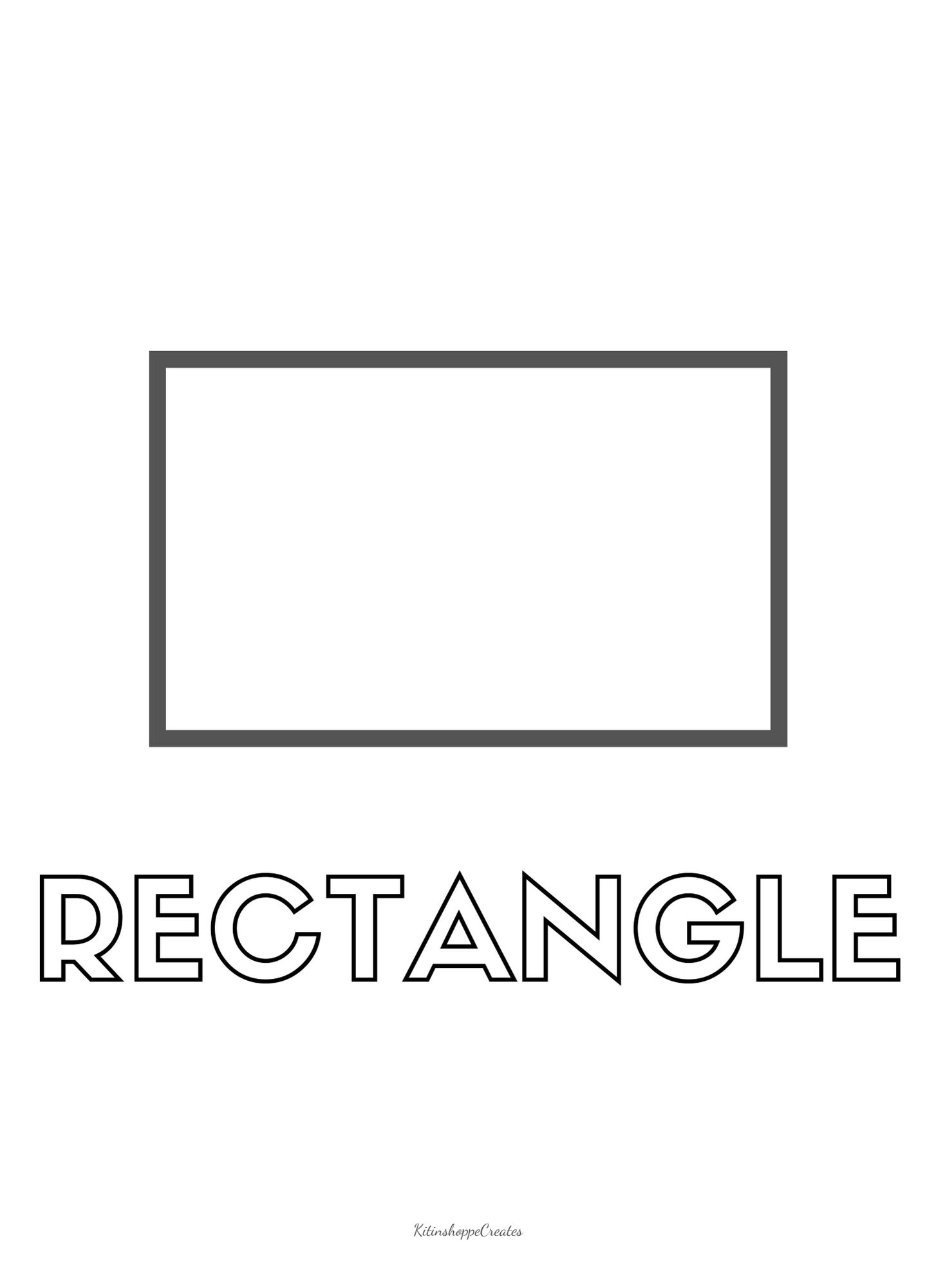 Coloring Pages All About Shapes Printable Coloring Pages for - Etsy