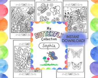 Butterfly Coloring Pages For Kids Printable Butterfly Collection Coloring Page Butterfly Party Printable Coloring Pages Collection Butterfly