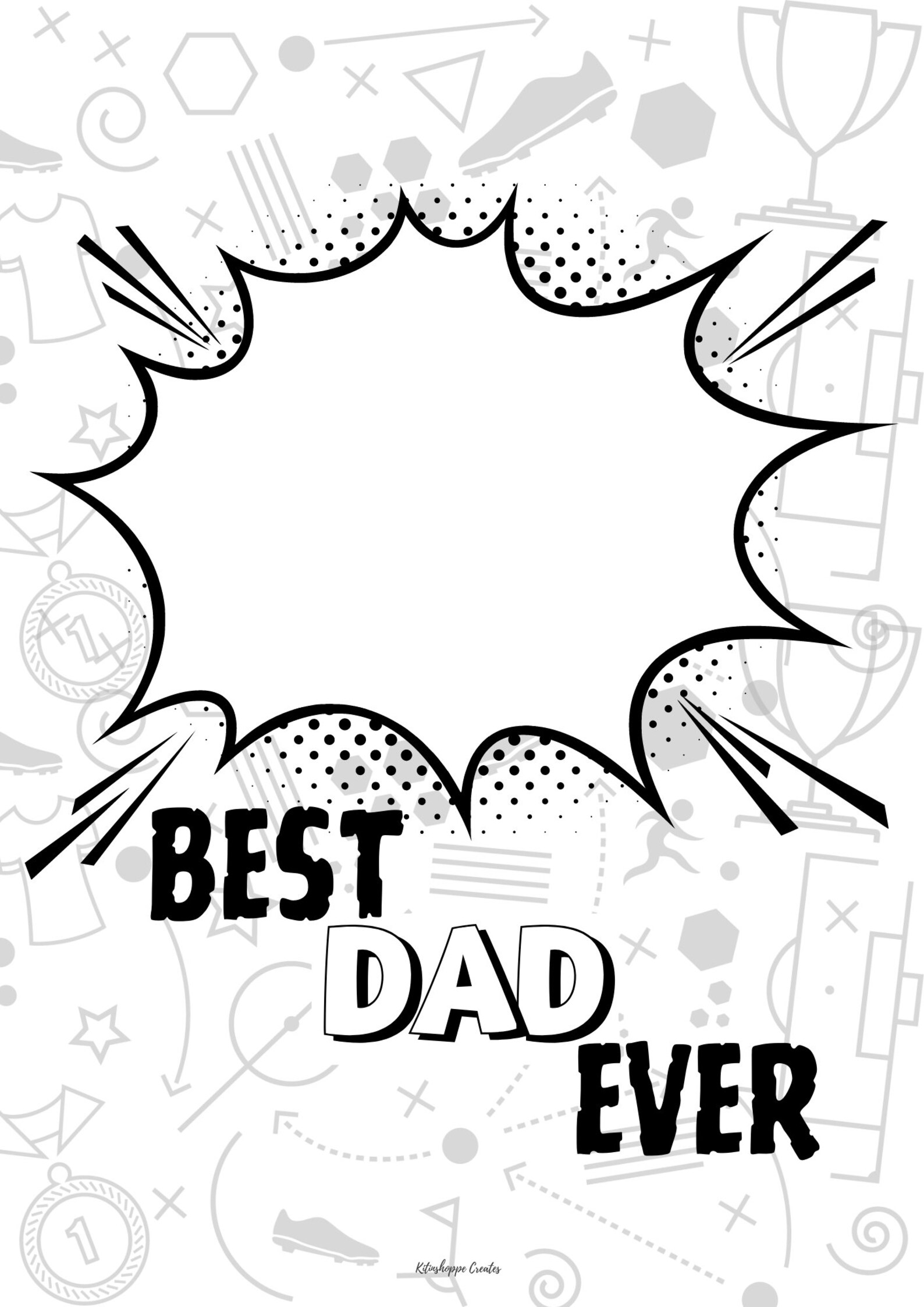 Printable Gift Idea for Dad All About My Dad Printable Father’s Day ...