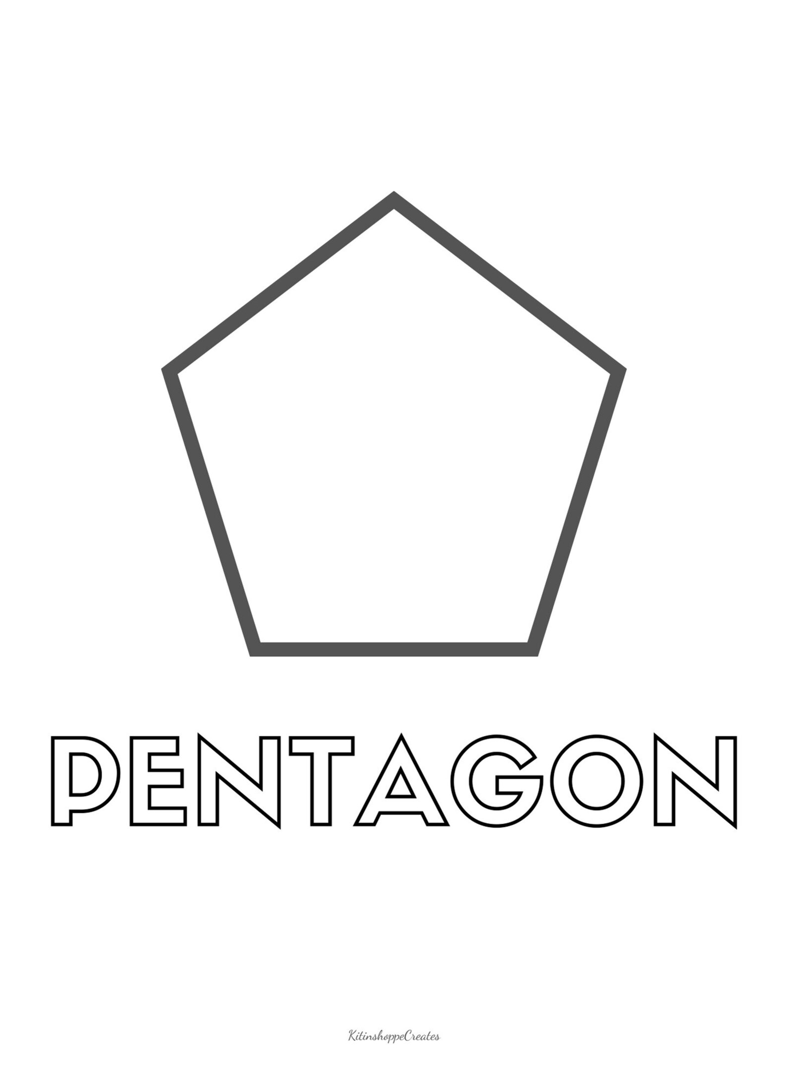 Coloring Pages All About Shapes Printable Coloring Pages for - Etsy